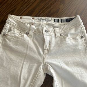 Miss me jeans signature skinny size 28 in seam 31